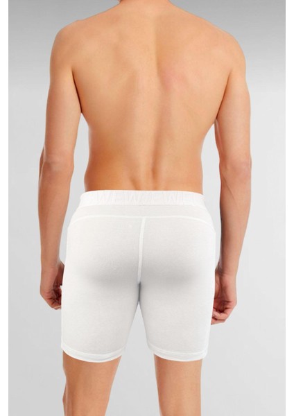 Siyah Gizli Cepli Erkek Uzun Boxer