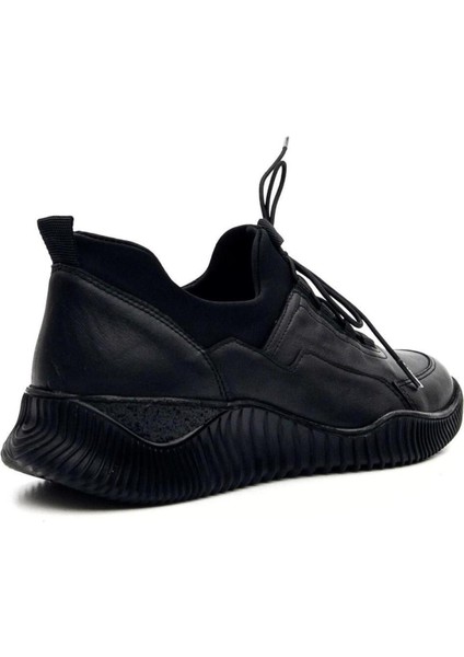 1953831k Kadın Deri Bağcıklı Ayakkabı - Siyah - 36 modelleri