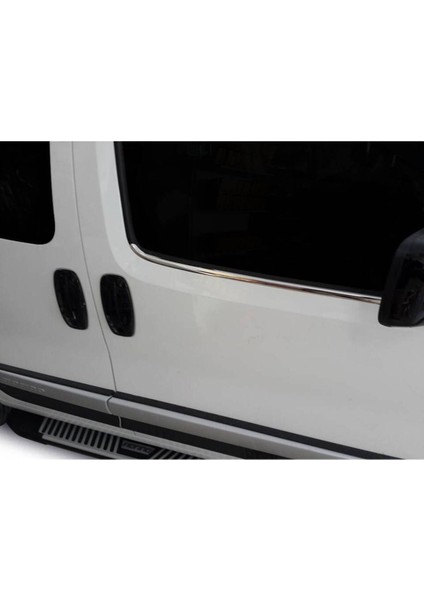 Fiat Fiorino Krom Cam Alt Çıtası 2 Parça 2008 ve Sonrası