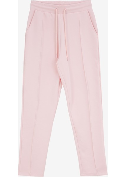 Açık Pembe Kadın Basic Fit Eşofman Altı D4WL-EA3003