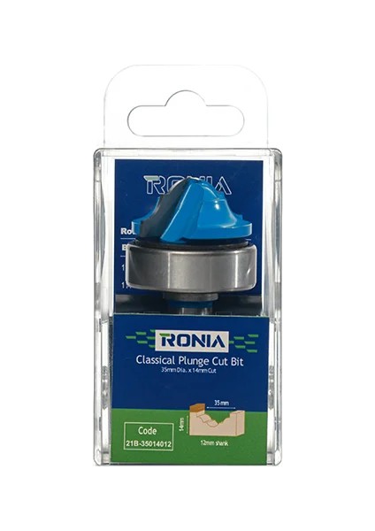 Ahşap Freze Bıçağı 17B2-4101912 Rulmanlı Motif Bıçağı Sap (D): 12 mm modelleri