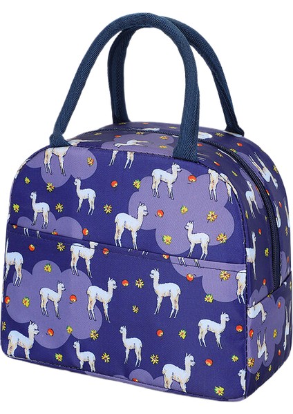 Superman Bento Aluminium Foil Çantası Basit Insulated Öğle Kutusu Çantası Oxford Çantası Büyük Kapasitede Kalın Elin Tutulmuş Kol Çantası Çantası Çantası. (Yurt Dışından)