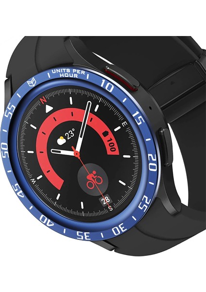 Samsung Galaxy Watch5 Pro 45MM A Stili Için Kadran Çerçevesi (Yurt Dışından)