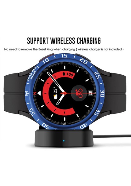 Samsung Galaxy Watch5 Pro 45MM A Stili Için Kadran Çerçevesi (Yurt Dışından)