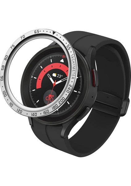 Samsung Galaxy Watch5 Pro 45MM E Stili Için Kadran Çerçevesi (Yurt Dışından)