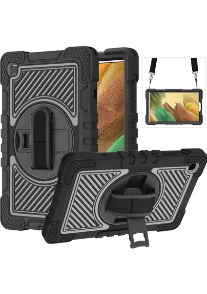 Samsung Galaxy Tab A7 Lite T220 / T225 Için Silikon + Pc Tablet Kılıfı (Yurt Dışından)