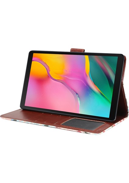 Samsung Tab A7 T220 / T225 Çiçek Desenli Tablet Kılıfı (Yurt Dışından) indirimleri