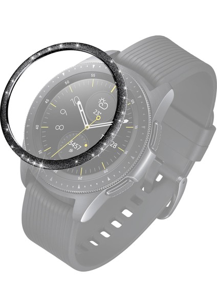 Samsung Galaxy Watch 42MM Için Parıltılı Toz Kapak (Yurt Dışından)