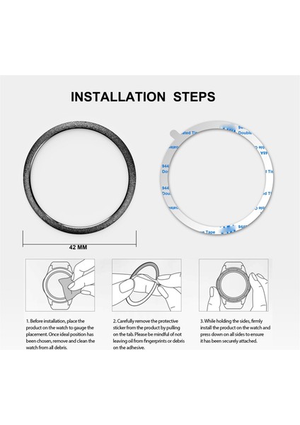 Samsung Galaxy Watch 42MM Için Parıltılı Toz Kapak (Yurt Dışından) fırsatları