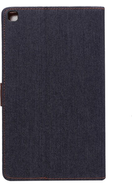 Samsung Tab A7 T220 / T225 Için Denim Dokulu Samsung Tab A7 Lite T220 / T225 Için Tablet Kılıfı (Yurt Dışından) fırsatları