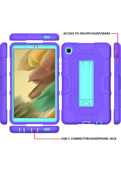 Samsung Galaxy Tab A7 Lite T220 / T225 Için Tutuculu Tablet Kılıfı (Yurt Dışından) fırsatları