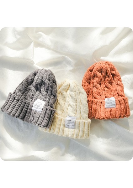 Superma Düz Renk Büküm Yün Şapka Kadın Sonbahar ve Kış Öğrenciler Sıcak Kulak Koruma Örgü Şapka Çift Vahşi Soğuk Şapka (Yurt Dışından) modelleri