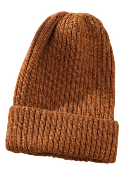 Superma Bere Kadın Sonbahar ve Kış Çok Yönlü Şeker Renk Örgü Şapka Kalınlaşmış Sıcak Kavun Cilt Şapka Açık Yetişkin Şapka (Yurt Dışından)