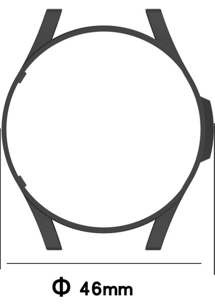 Samsung Galaxy Watch4 Classic 46MM Için Delikli Pc Kılıf (Yurt Dışından) fiyatları