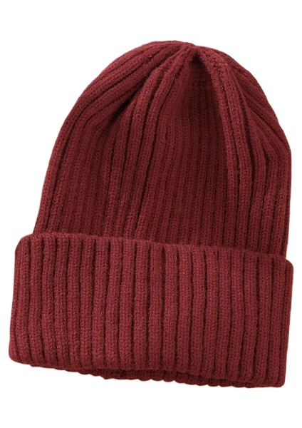 Superma Bere Kadın Sonbahar ve Kış Çok Yönlü Şeker Renk Örgü Şapka Kalınlaşmış Sıcak Kavun Cilt Şapka Açık Yetişkin Şapka (Yurt Dışından)