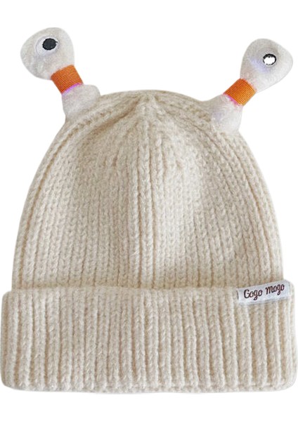 Superma Ebeveyn-Çocuk Bere Şapka Kadın Sevimli Çizgi Komik Gözler Dokunaçlar Sonbahar ve Kış Çocuk Sıcak Örgü Şapka Parlayacak (Yurt Dışından)