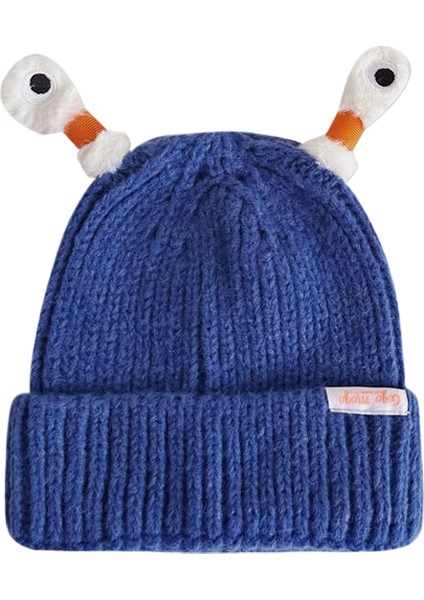 Superma Ebeveyn-Çocuk Bere Şapka Kadın Sevimli Çizgi Komik Gözler Dokunaçlar Sonbahar ve Kış Çocuk Sıcak Örgü Şapka Parlayacak (Yurt Dışından)