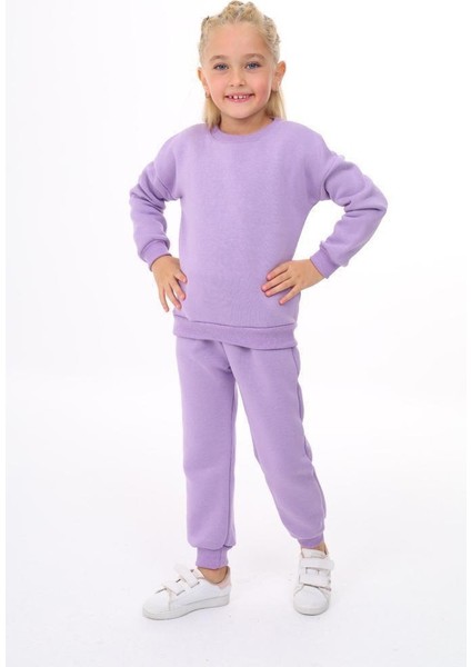 Unisex Üç Iplik Şardonlu Kışlık Çocuk Takım fiyatları