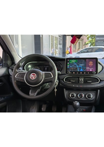 Fiat Egea 10.33' Uyumlu ' Android Multimedya Carplay 2016-2022 Kamera 2X32