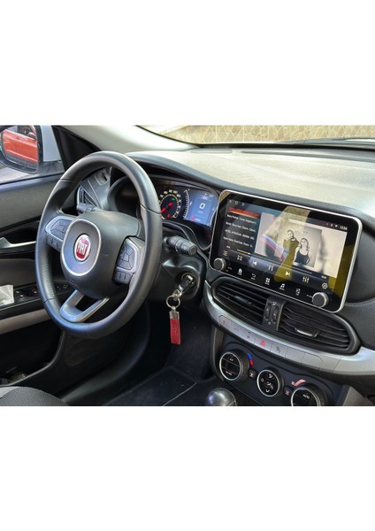Fiat Egea 10.33' Uyumlu ' Android Multimedya Carplay 2016-2022 Kamera 2X32
