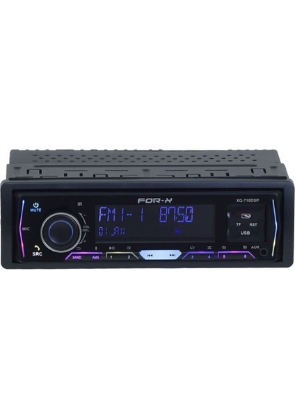 4X60W Dsp Control Işlemcili Profesyonel 8 Rca Çıkışlı Ambiyans Ekran Oto Teyp XQ-710 Dsp fiyatları