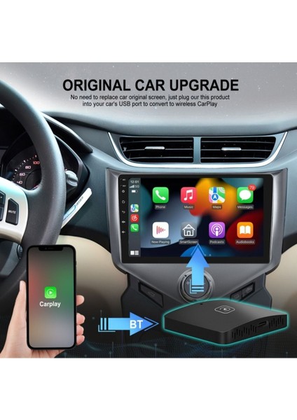 Güncel Model Kablosuz Car Play Adaptörü Apple Cihazlar Için, Wireless Carplay Çevirici modelleri