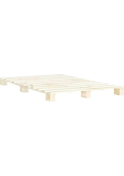 Ahşap Platform Karyola 140 x 200 cm