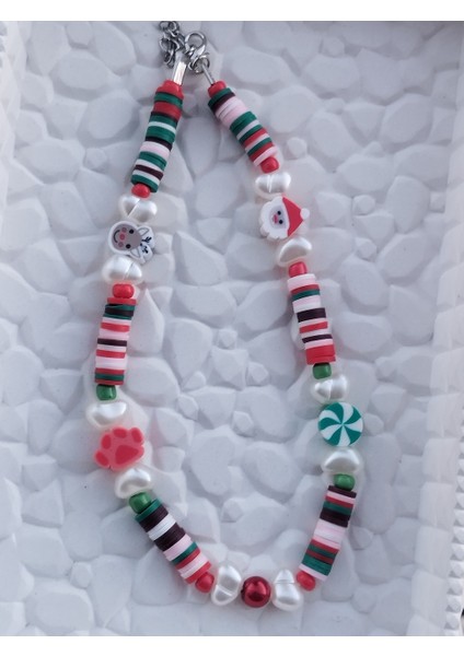 Yılbaşı Figürlü Kedi Köpek Kolyesi modelleri