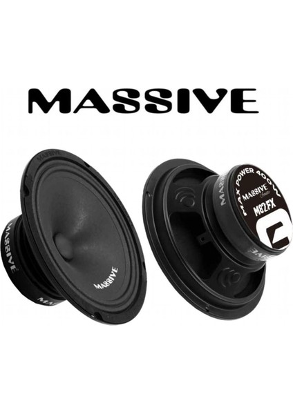 MS-M82FX 20 cm Oto Midrange Hoparlör Deprem Serisi Çifti 800W-300W Rms Yeni Model