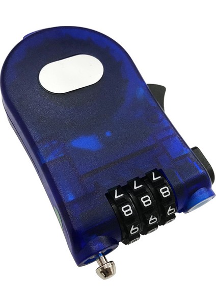 Mavi Stil Tandt Bisiklet Şifreli Kilit Bisiklet Parçaları Mini Uzatılabilir Tel Hırsızlığa Karşı Koruma Mtb Güvenlik Kodlu Kablo Kilidi Kayak Kombinasyonu (Yurt Dışından) indirimleri