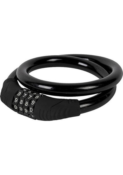 Siyah Stil Çelik Güçlü Kombinasyon Numaralı Ağır Hizmet Güvenlik Bisiklet Kilidi Döngü Bisiklet Kilit (Yurt Dışından)