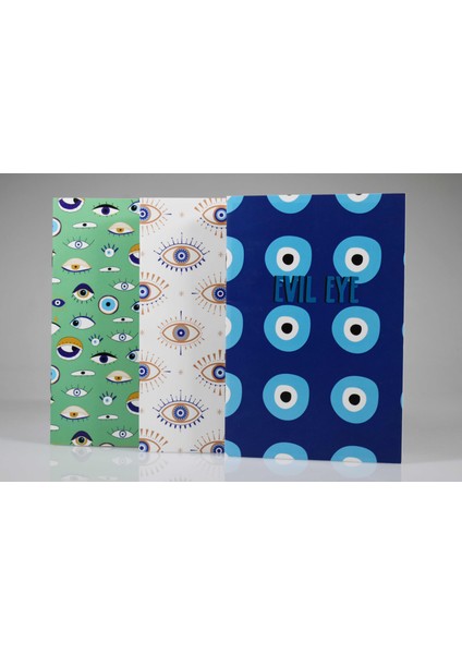 Kırtasiye Set Back To School Nazar 3'lü Set