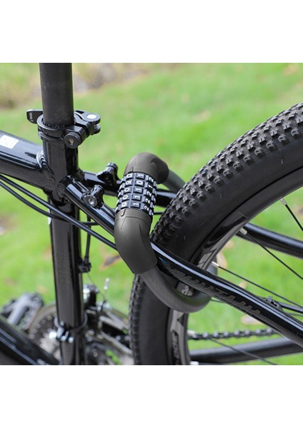 Sarı 17,2X570MM Stili Evrensel 5 Haneli Kodlu Mtb Bisiklet Güvenlik Kombinasyon Kilidi Motosiklet Scooter Hırsızlık Önleyici Çelik Bisiklet Tel Güvenlik Kilidi (Yurt Dışından) indirimleri