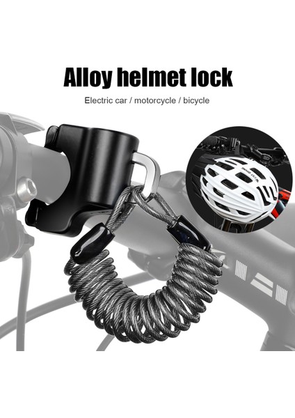 No.3 Tarzı Bisiklet Kask Kilidi Dağ Bisikleti Kablo Kilidi Taşınabilir Toz Geçirmez Kask Tel Kilidi Açık Hava Bisikleti Bisiklet Eğlencesi (Yurt Dışından) indirimleri