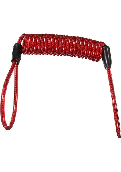 Kırmızı Stil Disk Frenler Tekerlek Hırsızlık Önleyici Bisiklet Kilit Taşınabilir Çelik Tel Kablo Bobin Bisiklet Güvenlik Kilidi Ile 2 Anahtarlı (Yurt Dışından)
