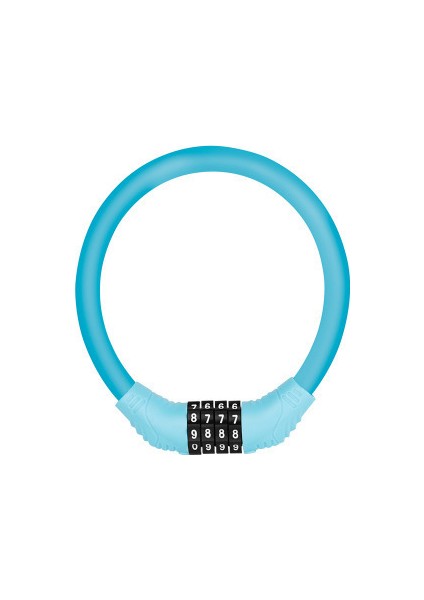 Model2 Mavi Stili Bisiklet Dört Haneli Şifreli Kilit Hırsızlık Koruma Dağ Bisikleti Kilidi Ölü Sinek Bisiklet Ekipmanı Elektrikli Motosiklet (Yurt Dışından)