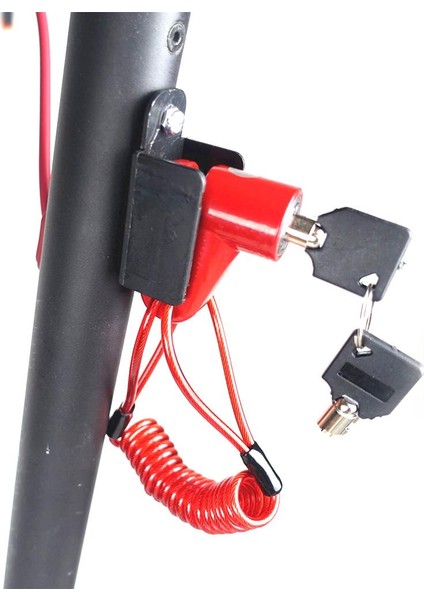 Rastgele Renk Stili Xiaomi Pro Elektrikli Scooter Aksesuarları Disk Fren Kilidi Güvenlik Hırsızlık Önleyici Scooter Kilidi Disk Freni (Yurt Dışından) fiyatları