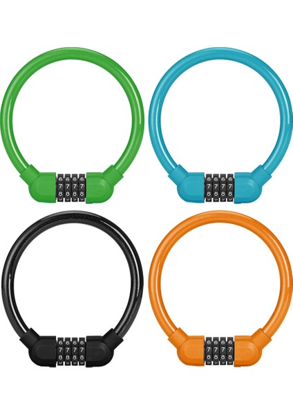 Siyah Stil Bisiklet Şifreli Kilit Hırsızlık Karşıtı Çelik Zincir Güvenlik Kilidi Bisiklet Aksesuarları (Yurt Dışından) modelleri