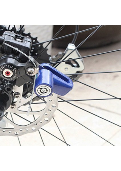 Kırmızı Stil Motosiklet Bisiklet Disk Fren Kilidi Çalıntı Koruma 7mm Disk Rotor Güvenlik Kilidi Bisiklet Aksesuarları (Yurt Dışından) fiyatları