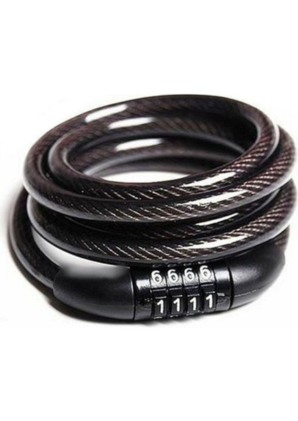 4 Haneli Bisiklet Hırsızlık Zinciri Kilit Katlanabilir Mini Bisiklet Katlanabilir Kilit Güvenlik Çelik Kilit Bisiklet Motosiklet Bisiklet 1m (Yurt Dışından)