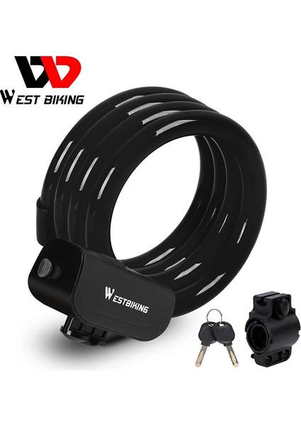Anahtar Turuncu 110CM Stili Bisiklet Kilidi Hırsızlık Önleme Güvenlik Bisiklet Aksesuarları Anahtar Şifreli Kablo Kilidi Mtb Yol Motosiklet Dolap Açık Hava Bisiklet Kilidi (Yurt Dışından) fiyatları