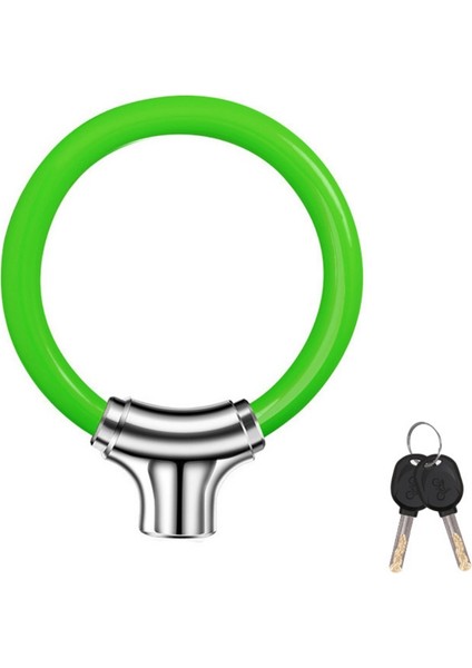 Yeşil Stil Taşınabilir Bisiklet Kilit Anahtarı Şifreli Hırsızlık Önleyici Kilitleme Mtb Yol Bisikleti Kilidi Hafif Motosiklet Kilidi Bisiklet Aksesuarları (Yurt Dışından)