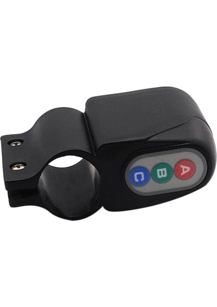 Siyah Stil 105DB Bisiklet Bisikleti Bisiklet Güvenlik Su Geçirmez Şifreli Alarm Hırsızlık Kilidi En Yeni (Yurt Dışından)