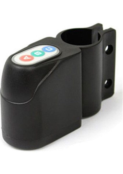 Siyah Stil 105DB Bisiklet Bisikleti Bisiklet Güvenlik Su Geçirmez Şifreli Alarm Hırsızlık Kilidi En Yeni (Yurt Dışından) fırsatları