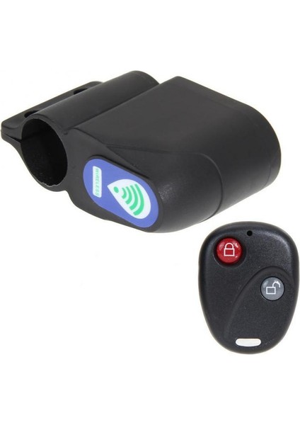 Bisiklet Alarm Kilidi Kablosuz Uzaktan Kumandalı Su Geçirmez Mtb Bisiklet Hırsızlık Alarmı 110DB Bisiklet Alarm Kilidi (Yurt Dışından)