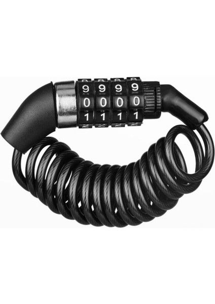 No.1 Tarzı Hırsızlık Spiral Çelik Kablo Evrensel Koruyucu Bisiklet Kilidi Paslanmaz Çelik Kablo Bobini Bisiklet Aksesuarları Bisiklet Kilidi (Yurt Dışından)