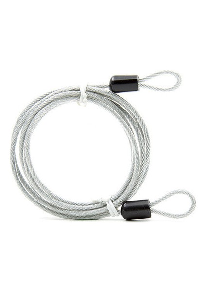 Gümüş Tarzı 2m Bisiklet Kilidi Tel Bisiklet Güçlü Çelik Kablo Kilidi Mtb Yol Bisikleti Kilidi Halat Hırsızlık Önleme Güvenlik Güvenlik Bisiklet Aksesuarı (Yurt Dışından)
