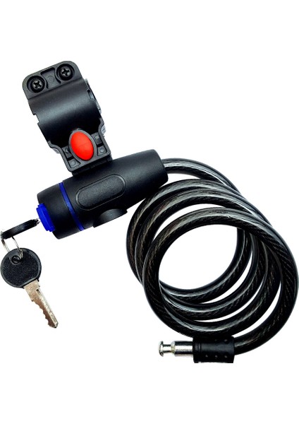 Anti-Hırsızlık Bisiklet Kilidi Paslanmaz Çelik Güvenlik Döngü Kablo Bobin Anahtarlı Motosiklet Bisiklet Mtb Bisiklet Aksesuarları (Yurt Dışından)