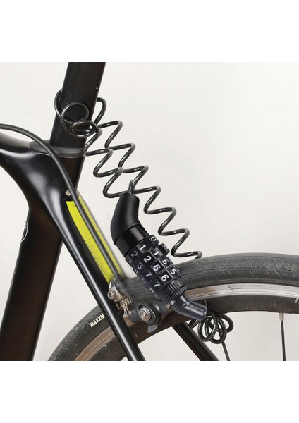 Mini Kask Kilit Anti-Hırsızlık 4 Haneli Şifreli Bisiklet Kilitleri Scooter Motosiklet Taşınabilir Mtb Yol Bisikleti Kablo Kilidi (Yurt Dışından) fırsatları