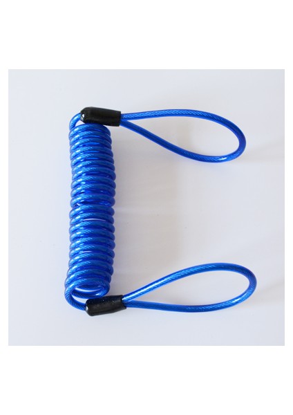 150 Mavi Stil Kablo Bisiklet Kilidi Emniyet Uyarısı Motosiklet Disk Kilidi Güvenlik Hatırlatıcı Bisiklet Aksesuarları - Türkçe (Yurt Dışından)